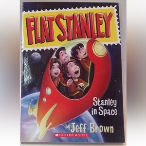 Flat Stanley In Space Paperback Childrens Book Jeff Brown